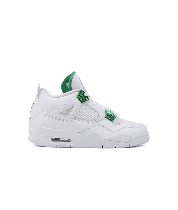 Air Jordan Retro 4 Metallic Green
