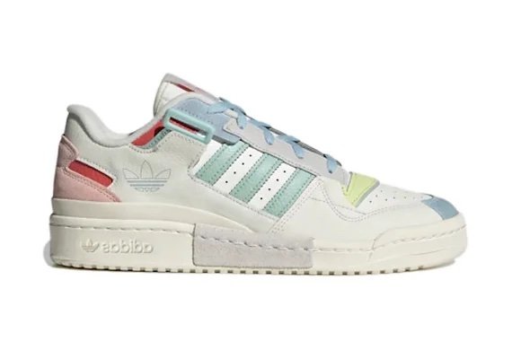 adidas Forum White/Pink/Blue