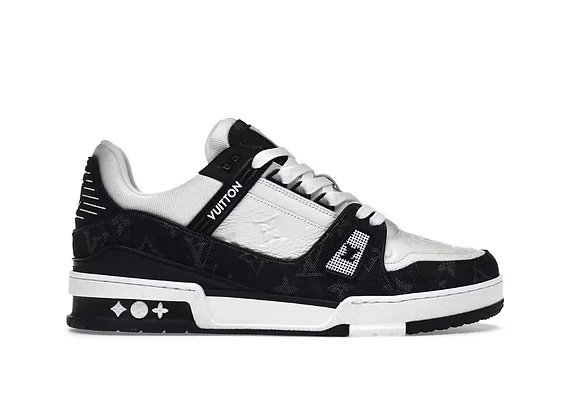 Louis Vuitton LV Trainer White Black