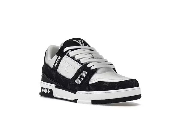 Louis Vuitton Lv Trainer White Black Best Supplier